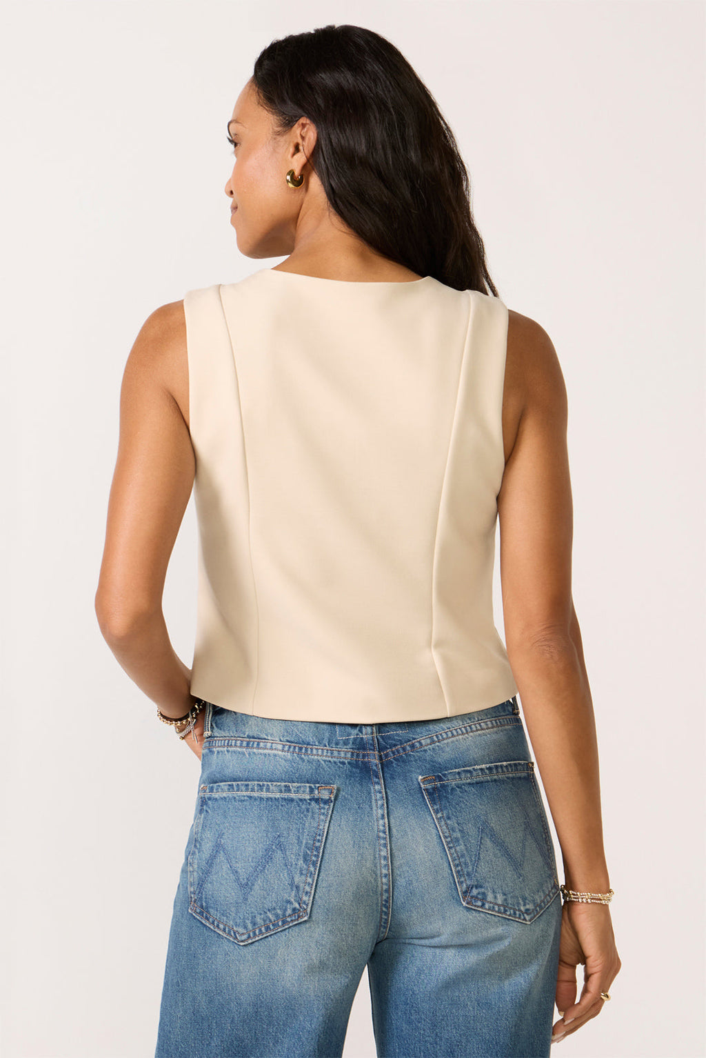 Briar Button Front Vest