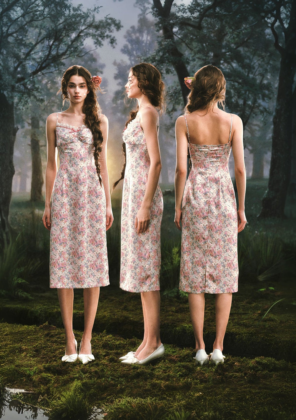 Rose Mist Path Dress