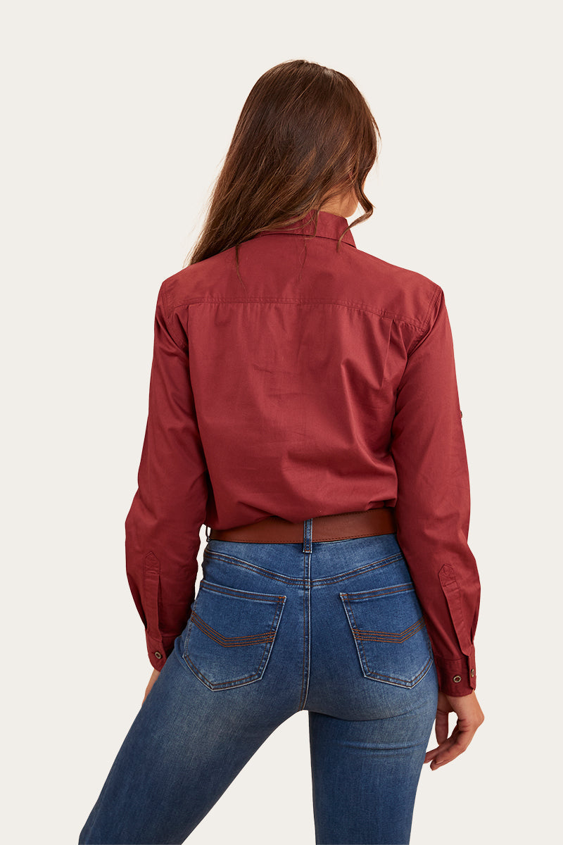Pentecost River Womens Full Button Work Shirt