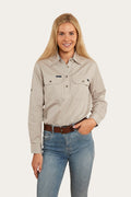 Pentecost River Womens Half Button Work Shirt