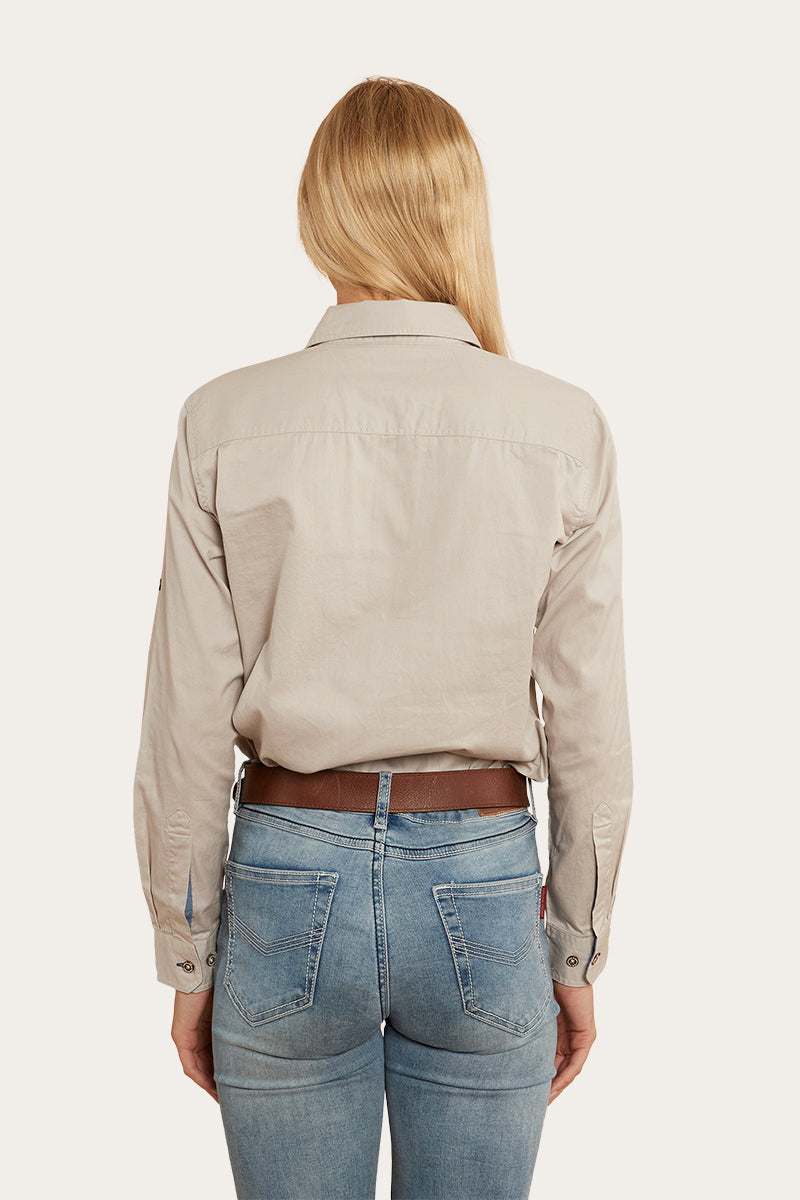 Pentecost River Womens Half Button Work Shirt