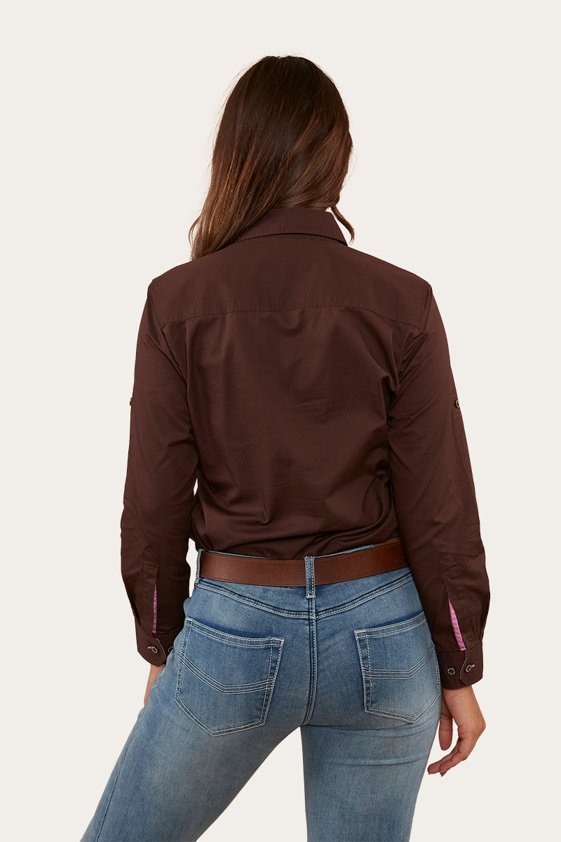 Pentecost River Womens Half Button Work Shirt