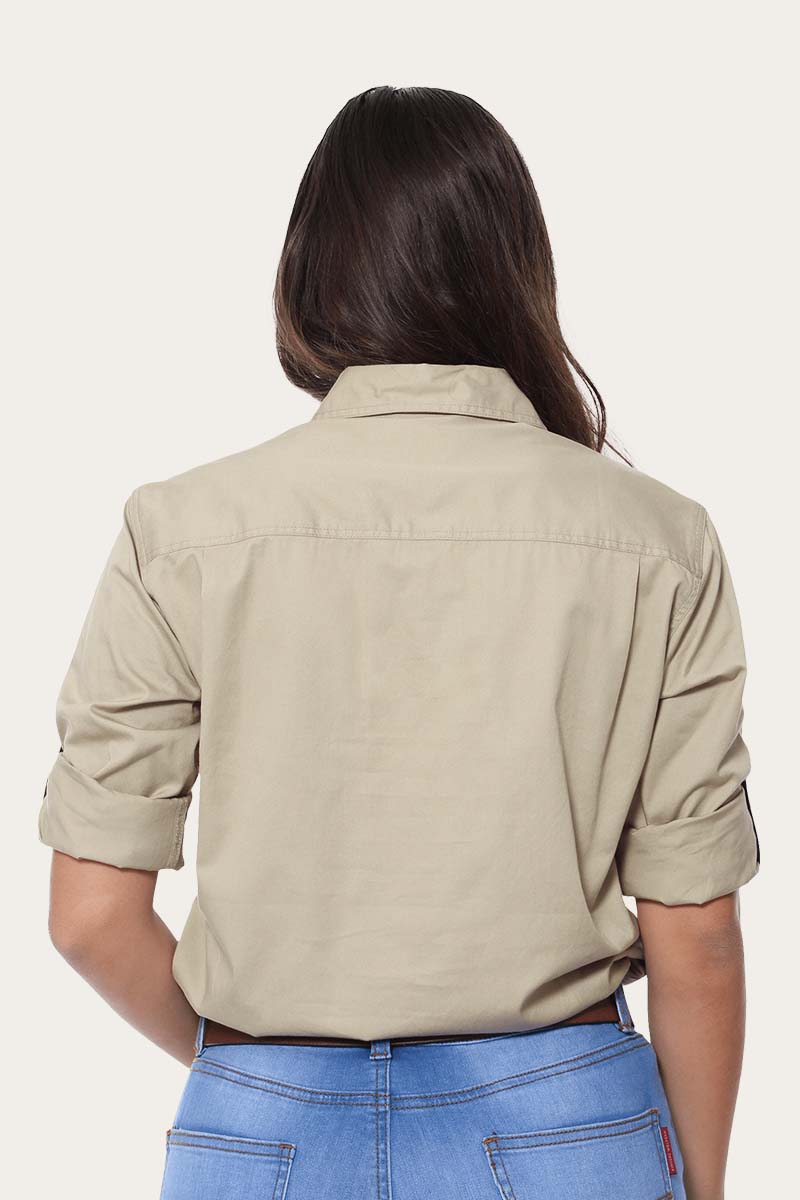 Pentecost River Womens Half Button Work Shirt