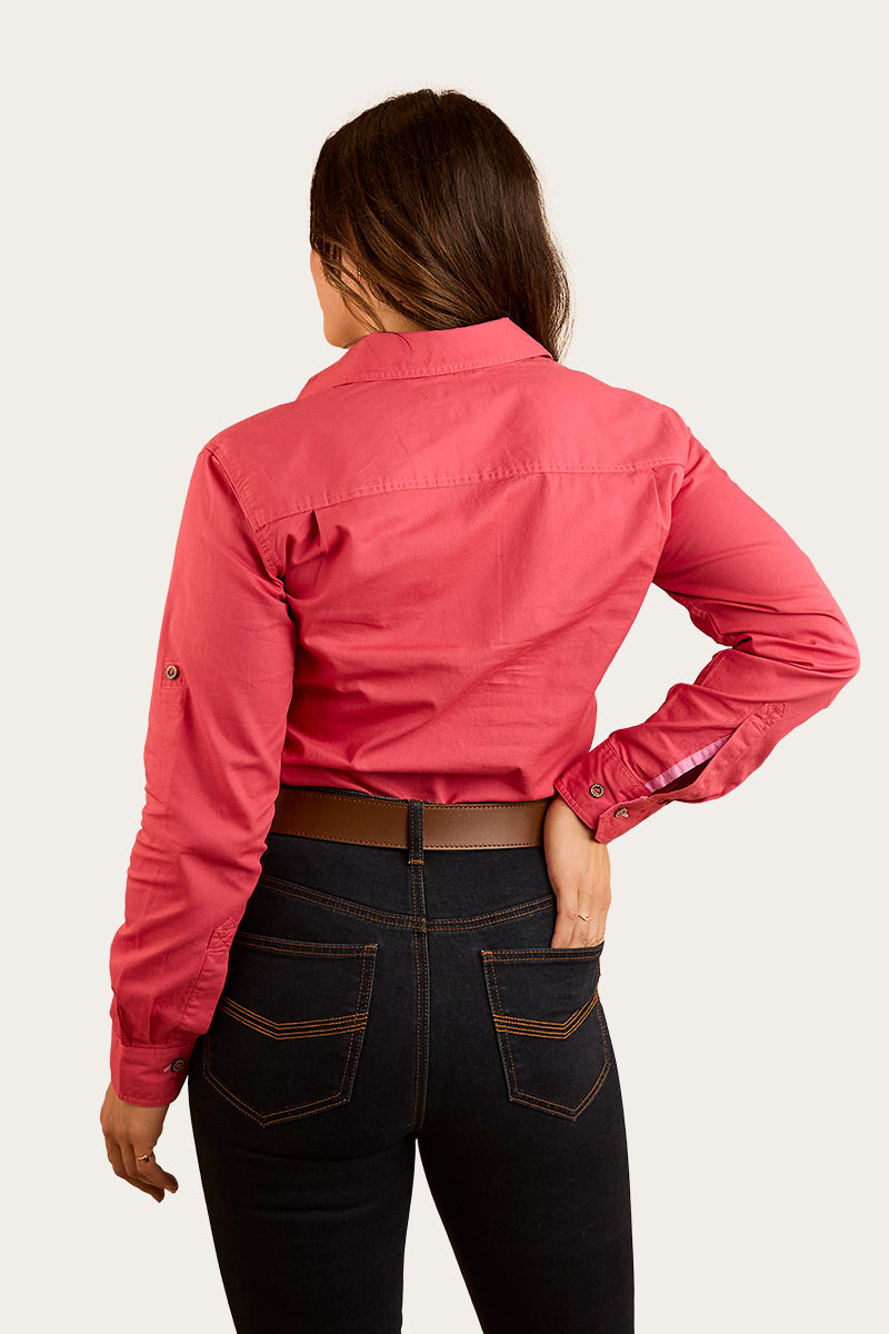 Pentecost River Womens Half Button Work Shirt