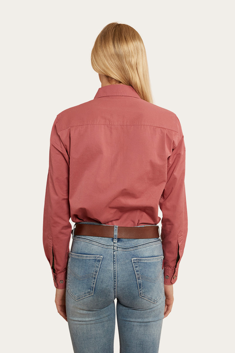 Pentecost River Womens Half Button Work Shirt