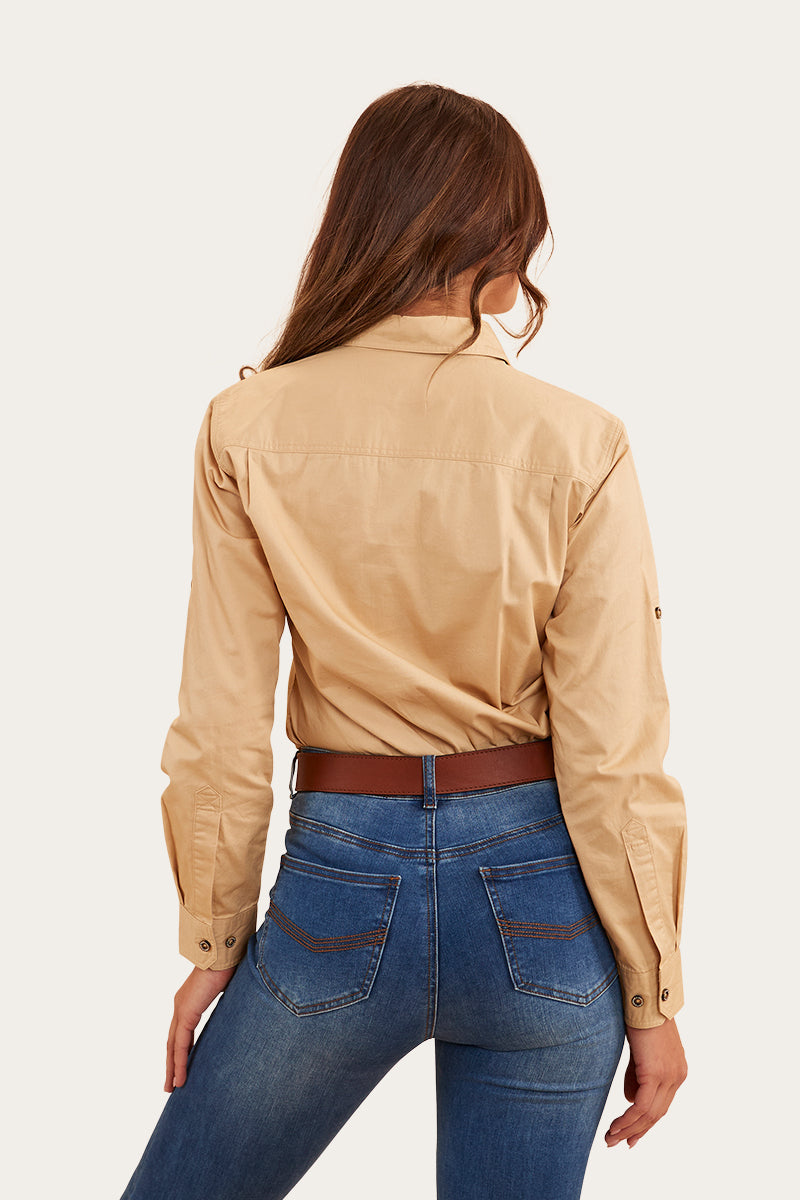 Pentecost River Womens Half Button Work Shirt