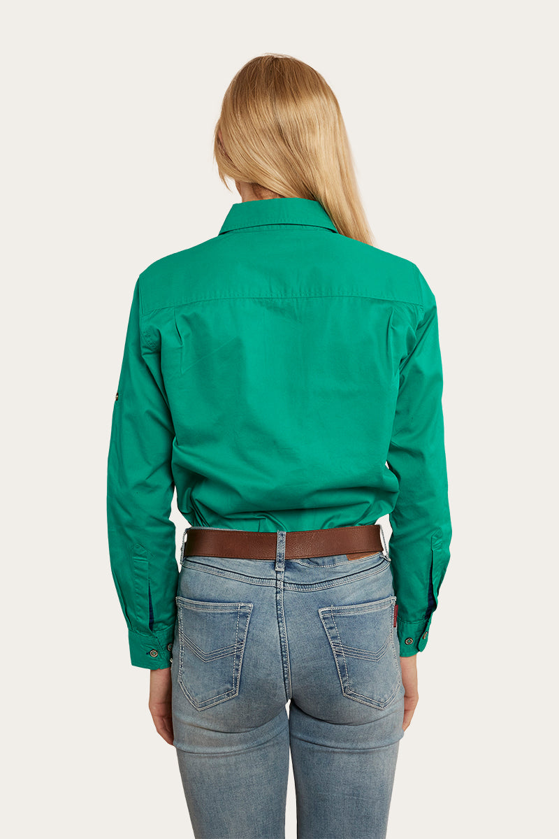 Pentecost River Womens Half Button Work Shirt