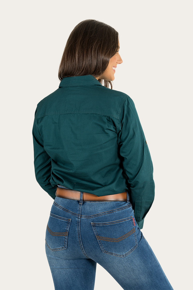 Pentecost River Womens Half Button Work Shirt