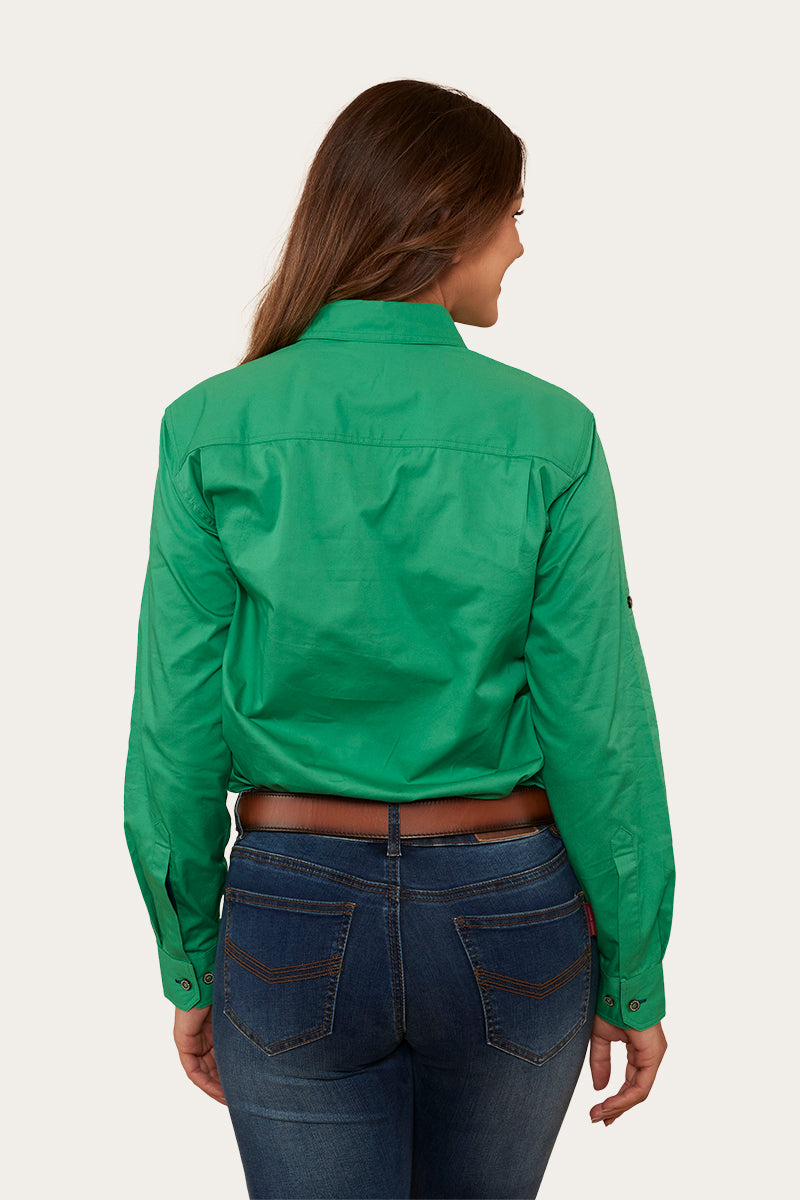Pentecost River Womens Half Button Work Shirt
