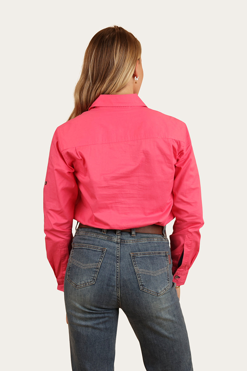 Pentecost River Womens Half Button Work Shirt