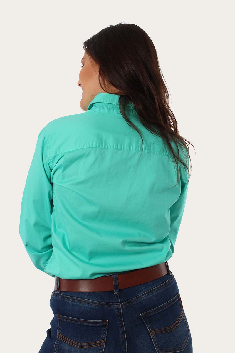 Pentecost River Womens Half Button Work Shirt