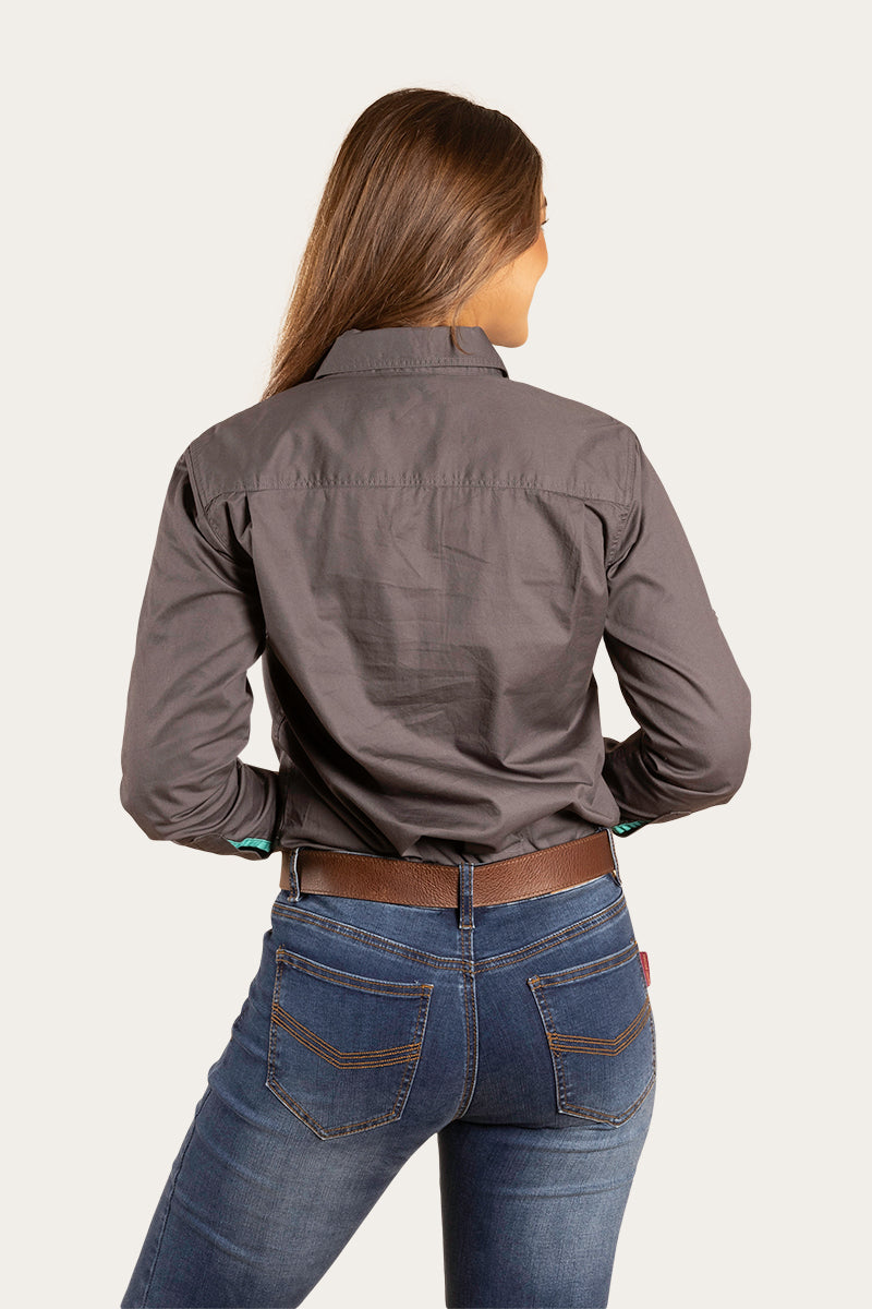 Pentecost River Womens Half Button Work Shirt