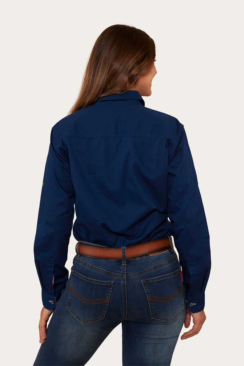 Pentecost River Womens Half Button Work Shirt
