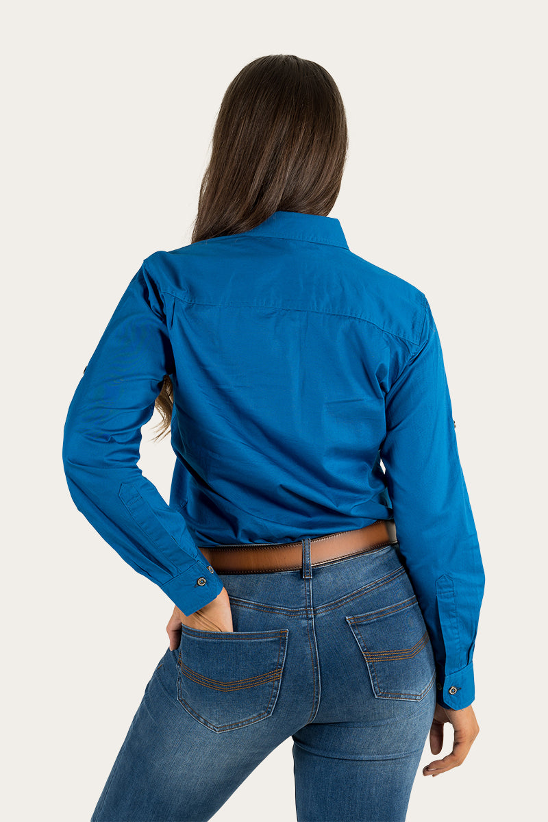 Pentecost River Womens Half Button Work Shirt