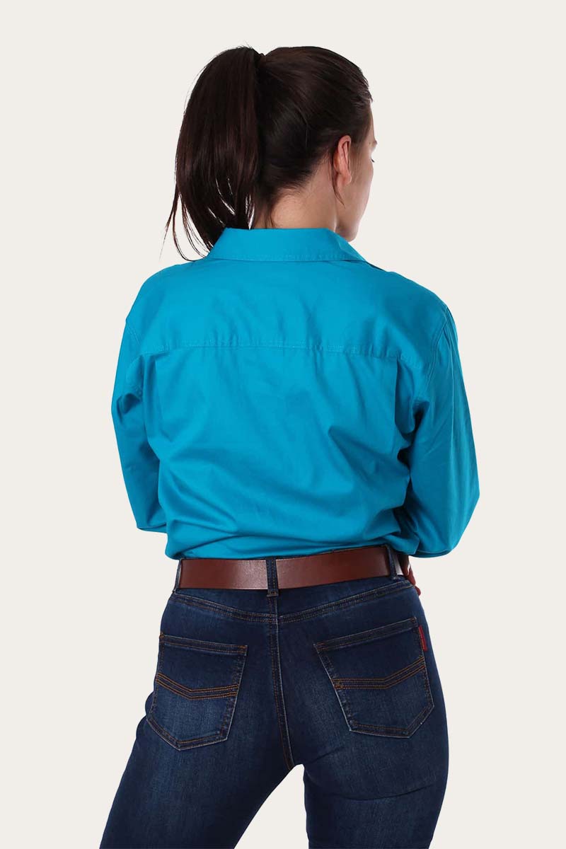 Pentecost River Womens Half Button Work Shirt