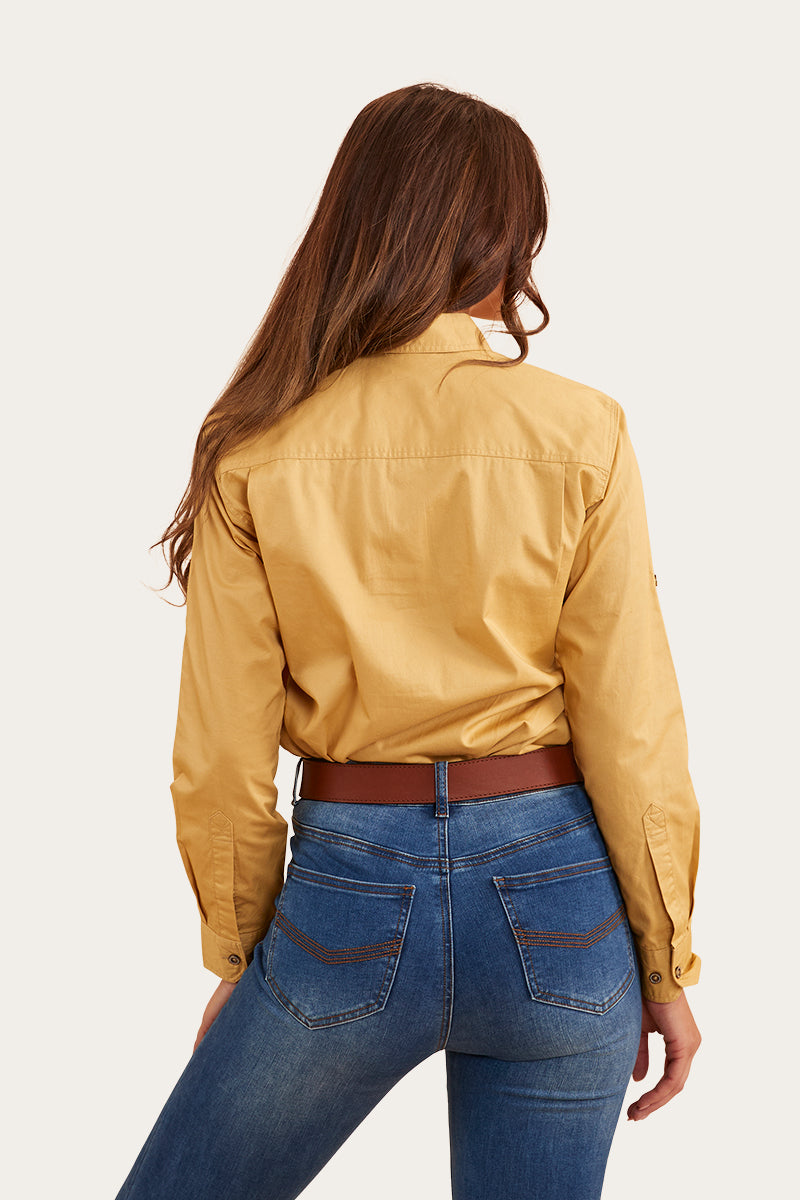 Pentecost River Womens Half Button Work Shirt