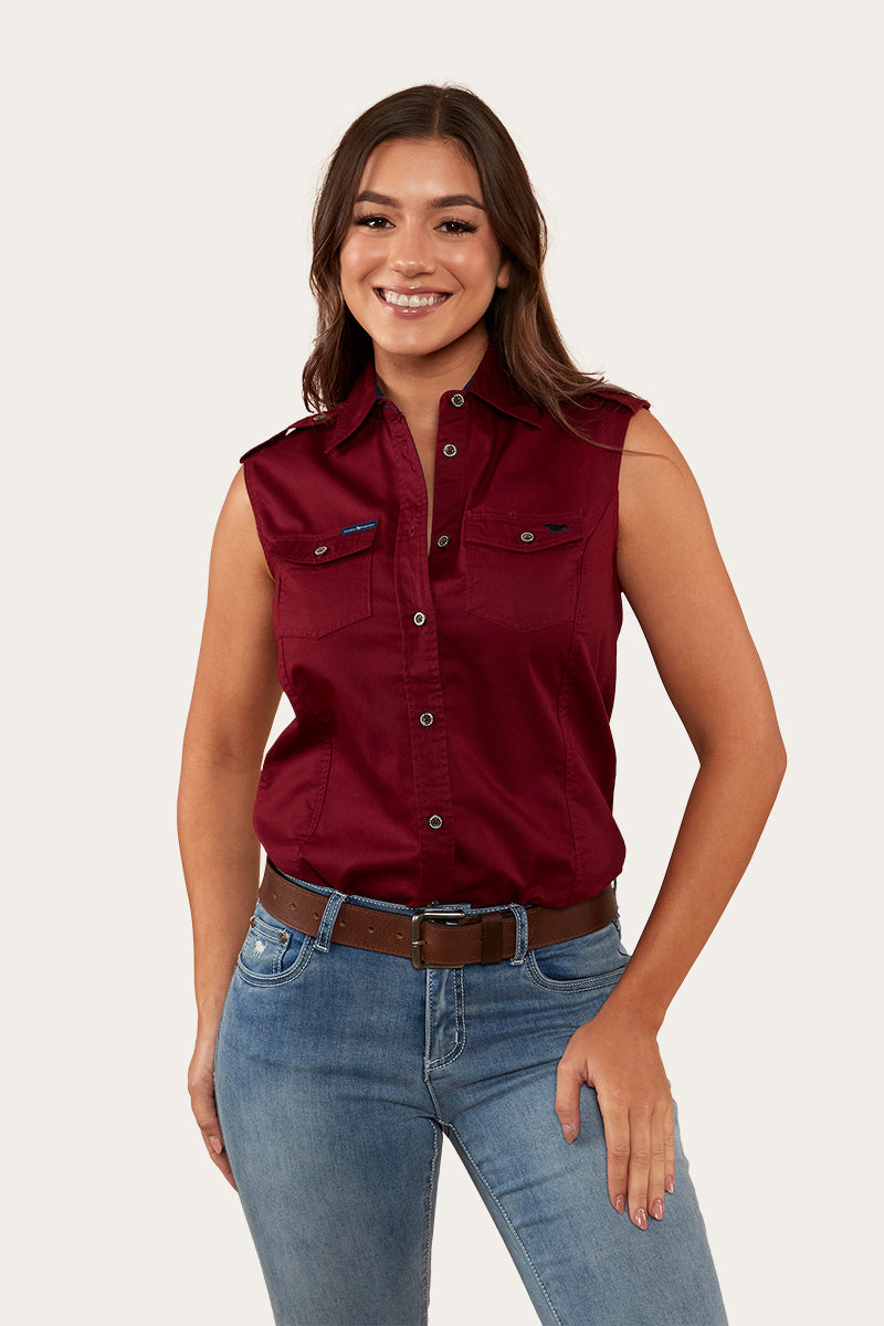 Pentecost River Womens Sleeveless Work Shirt