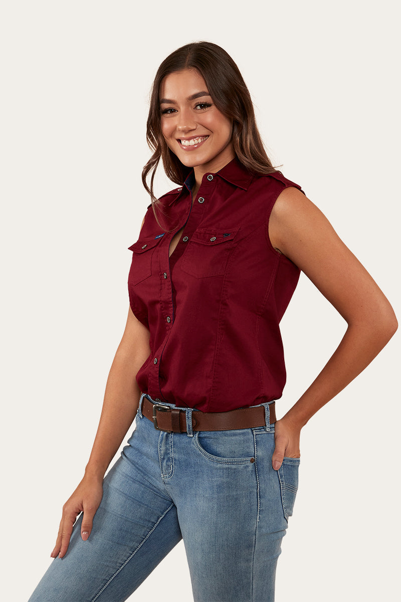 Pentecost River Womens Sleeveless Work Shirt