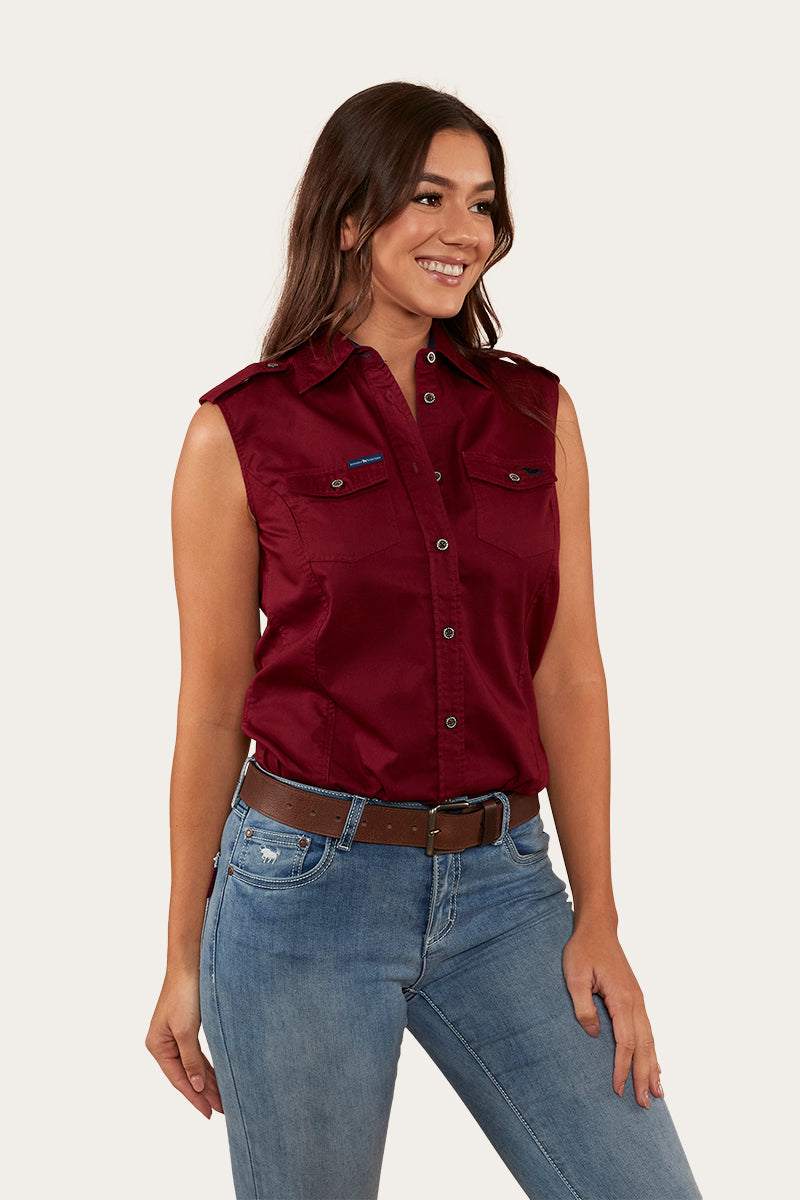 Pentecost River Womens Sleeveless Work Shirt