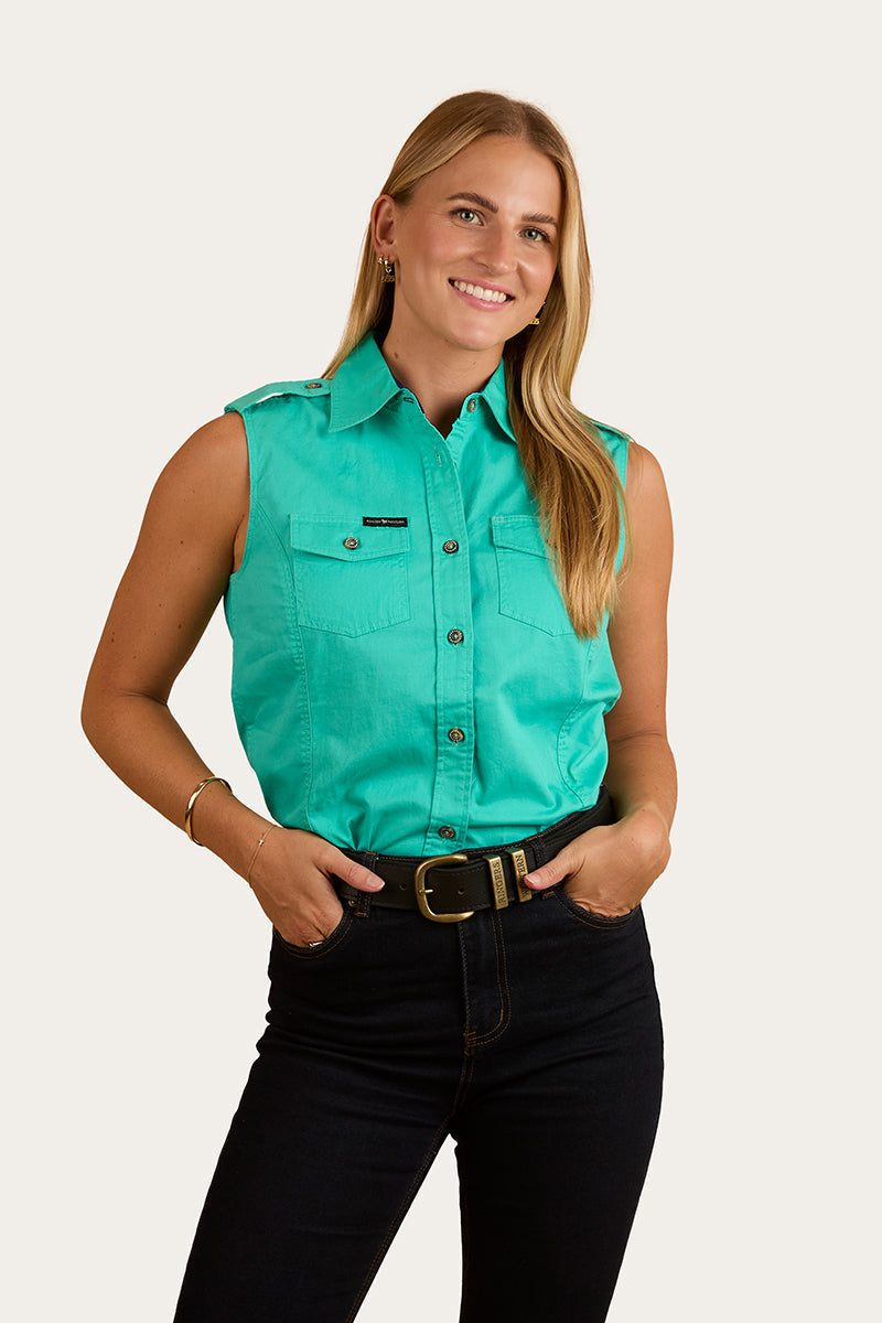 Pentecost River Womens Sleeveless Work Shirt