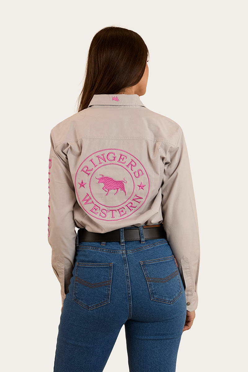 Signature Jillaroo Womens Full Button Work Shirt