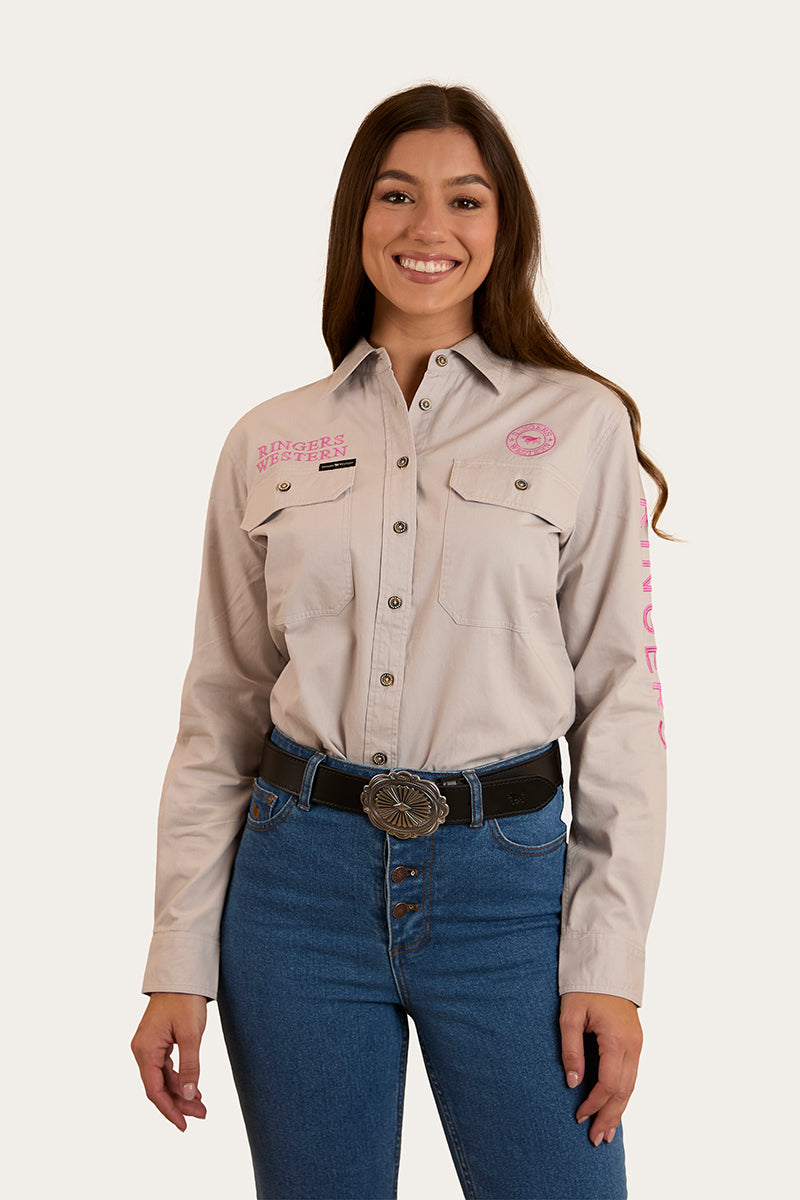 Signature Jillaroo Womens Full Button Work Shirt