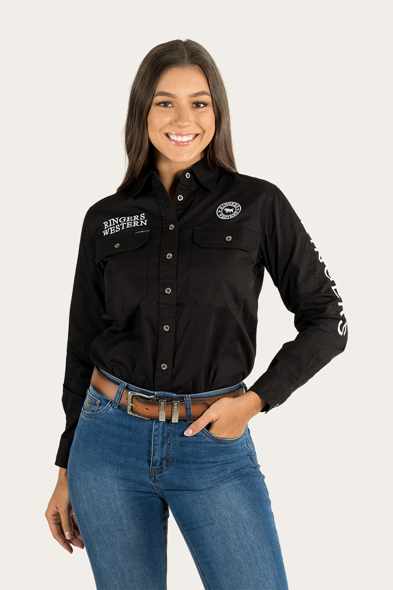 Signature Jillaroo Womens Full Button Work Shirt