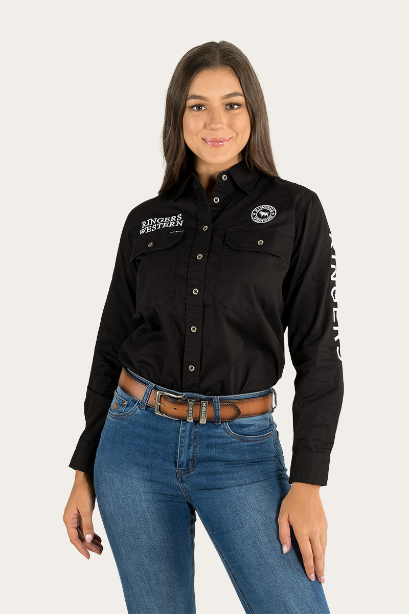 Signature Jillaroo Womens Full Button Work Shirt