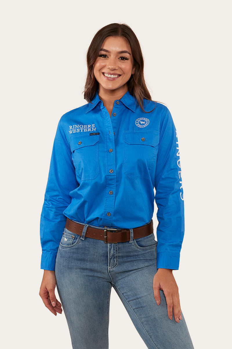 Signature Jillaroo Womens Full Button Work Shirt