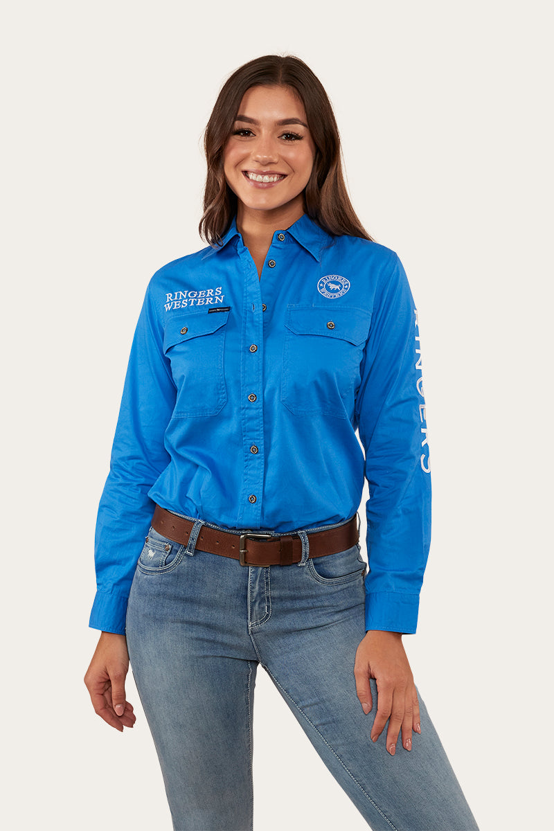 Signature Jillaroo Womens Full Button Work Shirt