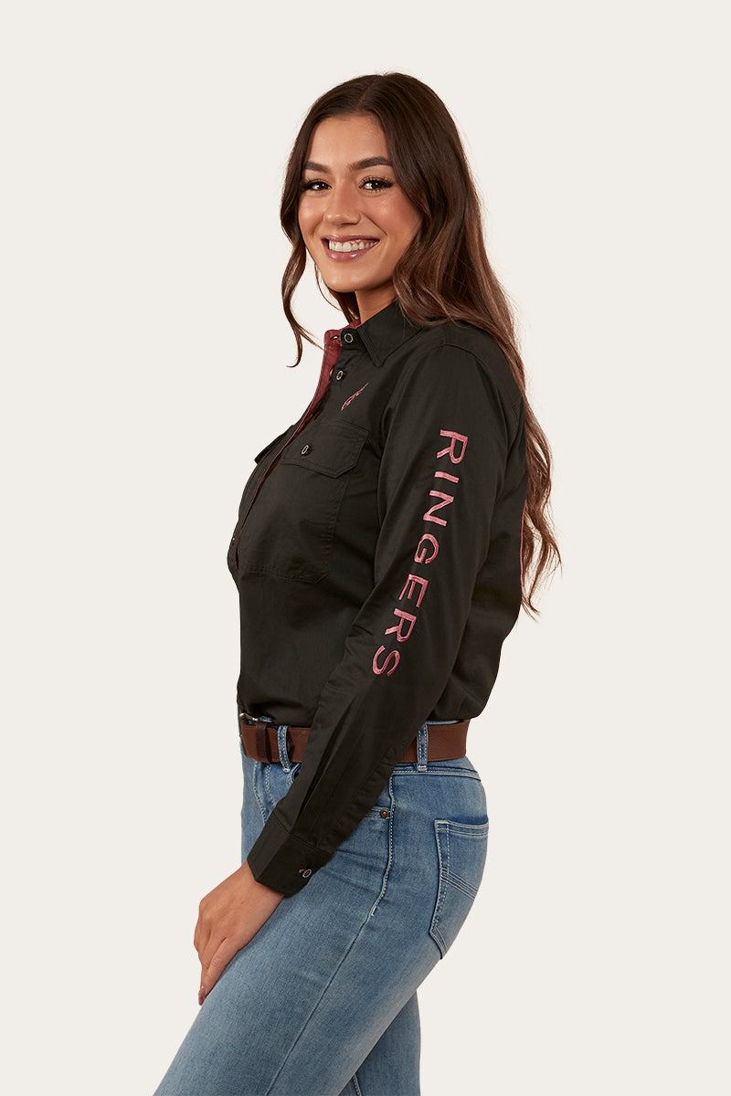 Signature Jillaroo Womens Full Button Work Shirt