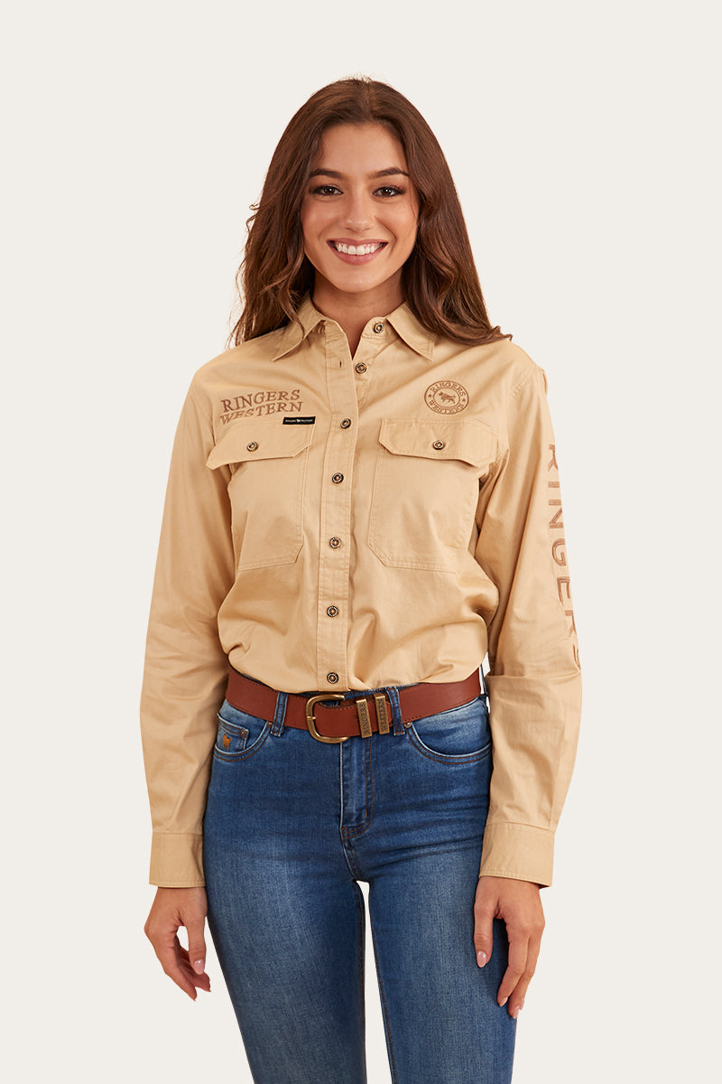 Signature Jillaroo Womens Full Button Work Shirt