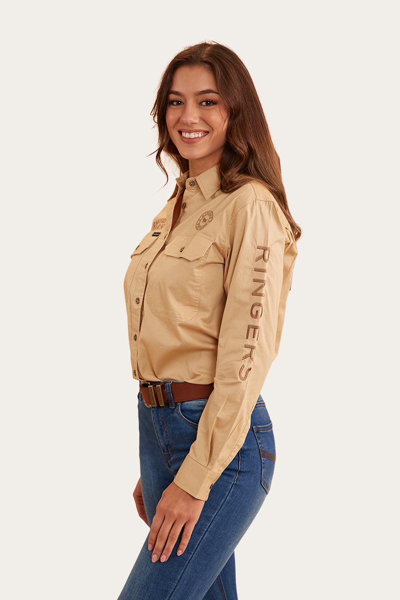 Signature Jillaroo Womens Full Button Work Shirt