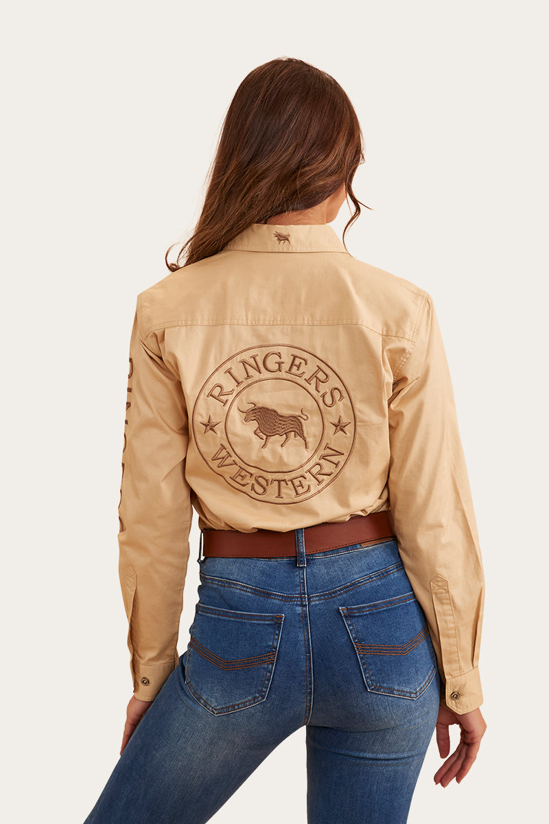 Signature Jillaroo Womens Full Button Work Shirt