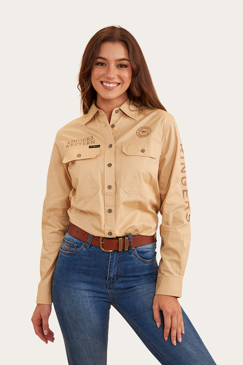 Signature Jillaroo Womens Full Button Work Shirt