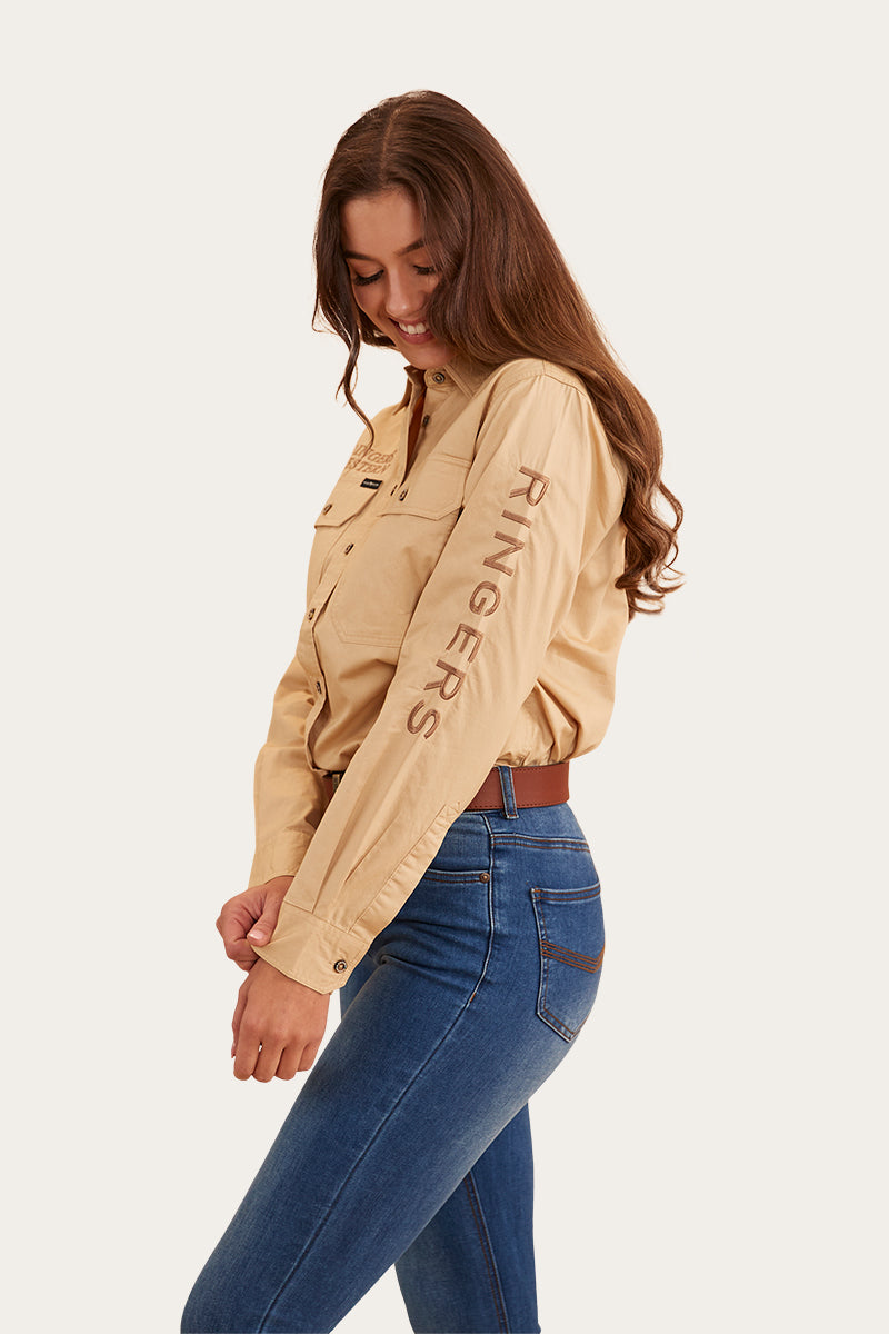 Signature Jillaroo Womens Full Button Work Shirt
