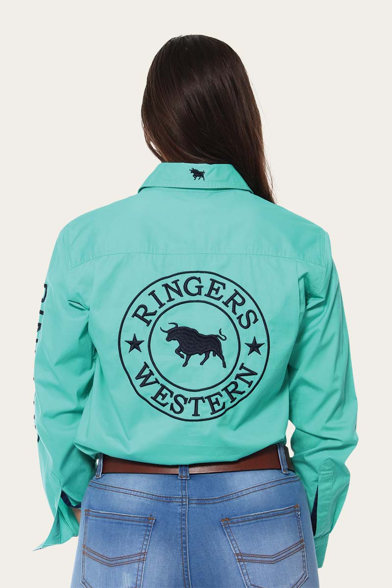 Signature Jillaroo Womens Full Button Work Shirt