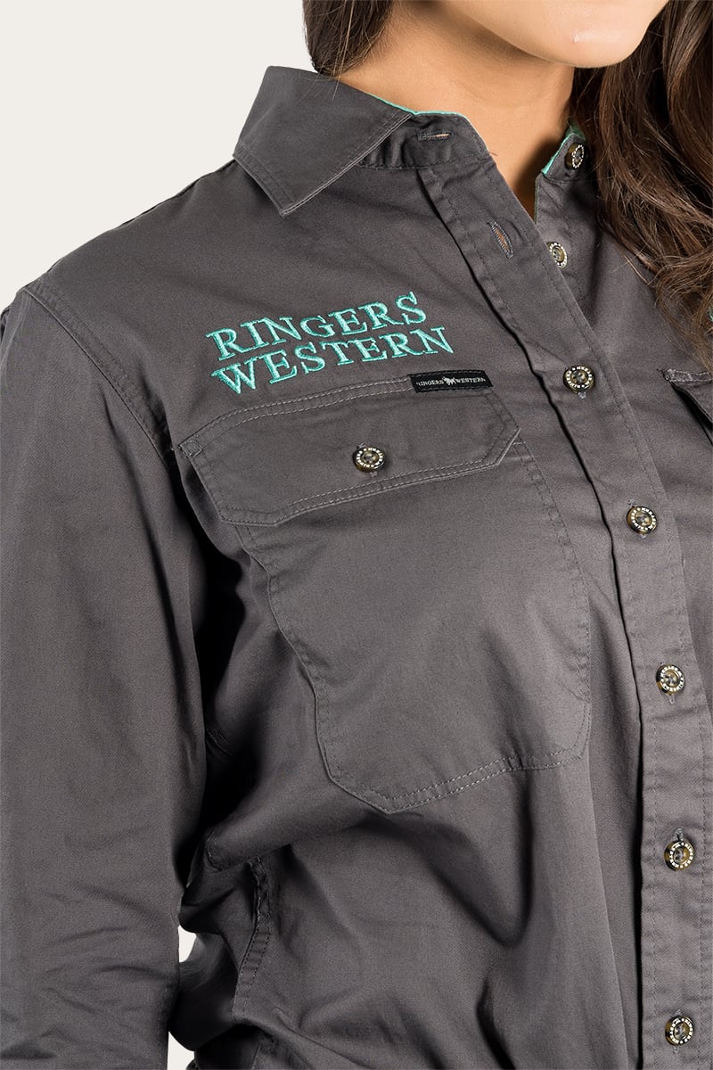 Signature Jillaroo Womens Full Button Work Shirt