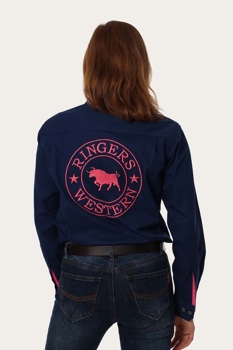 Signature Jillaroo Womens Full Button Work Shirt