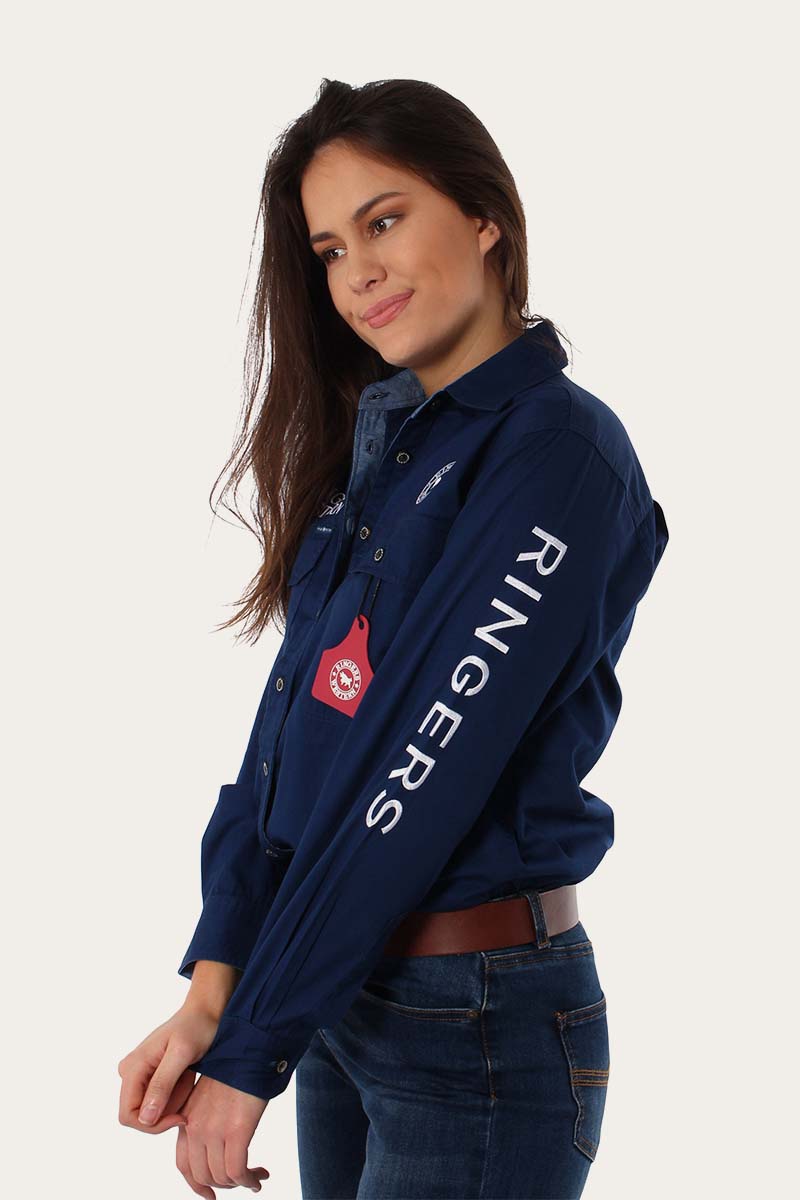 Signature Jillaroo Womens Full Button Work Shirt