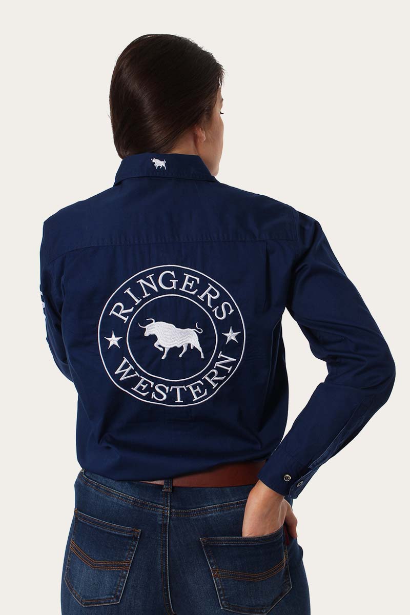 Signature Jillaroo Womens Full Button Work Shirt