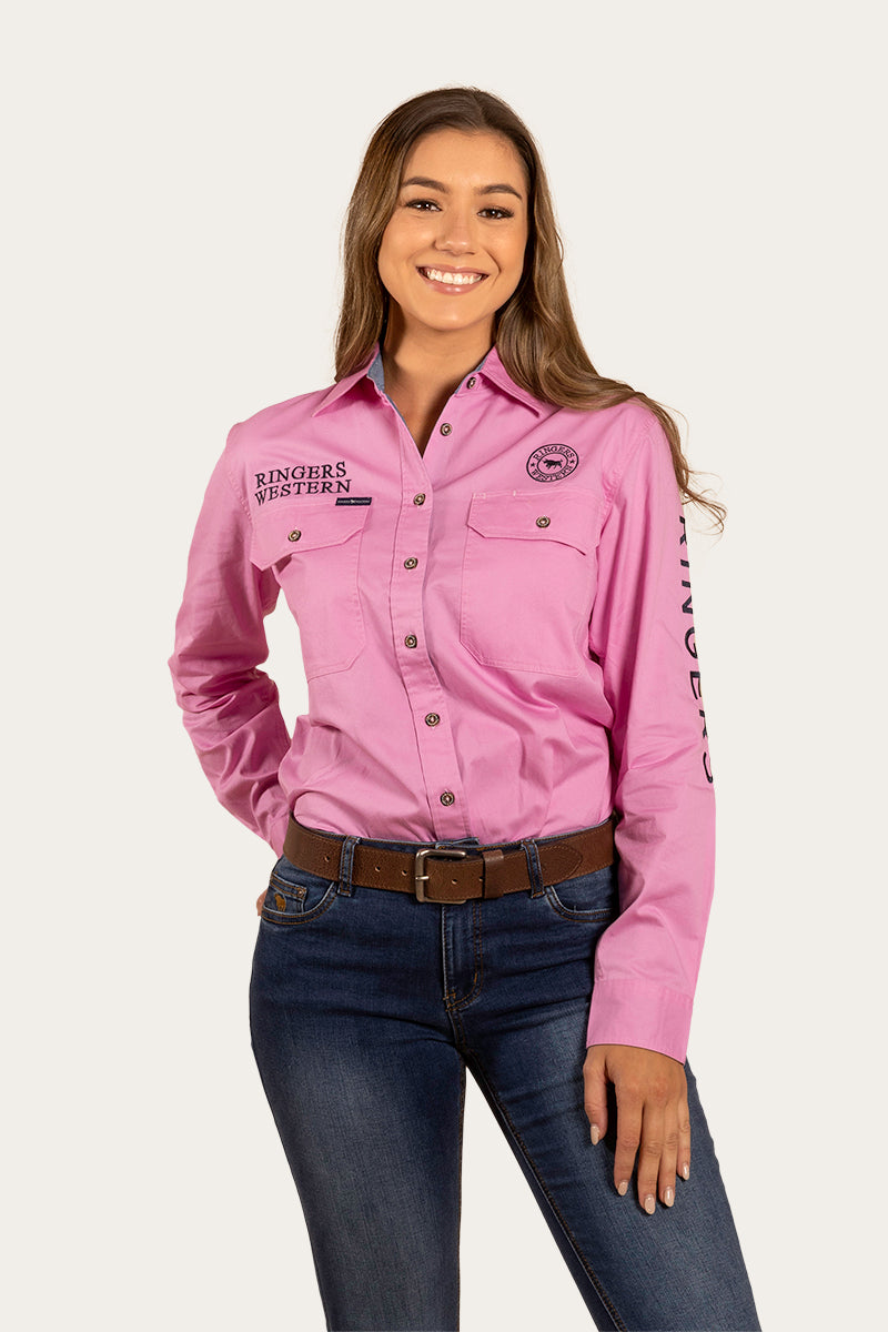 Signature Jillaroo Womens Full Button Work Shirt