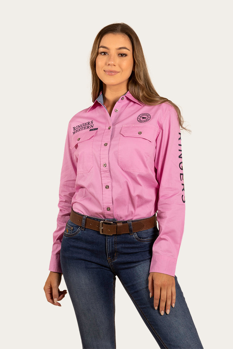 Signature Jillaroo Womens Full Button Work Shirt