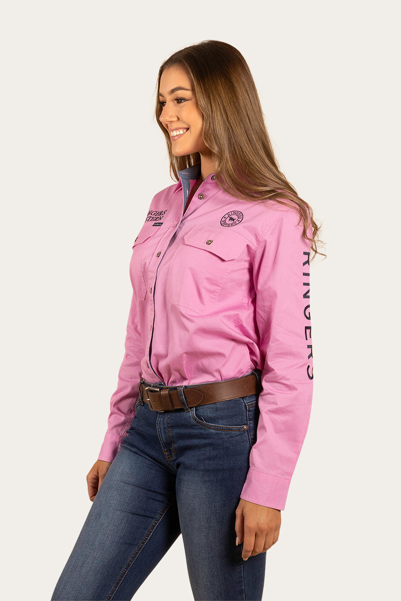 Signature Jillaroo Womens Full Button Work Shirt