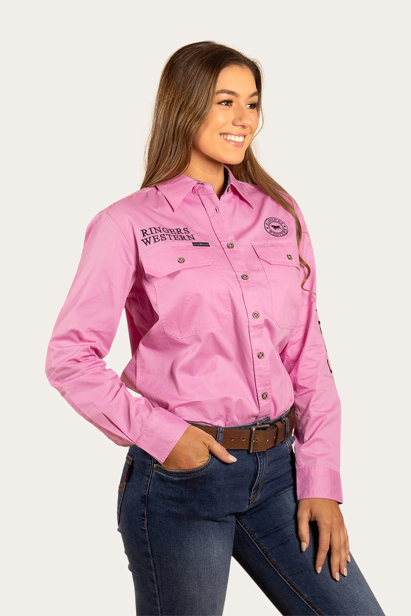 Signature Jillaroo Womens Full Button Work Shirt