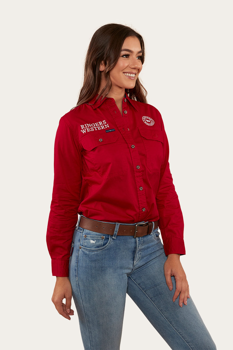 Signature Jillaroo Womens Full Button Work Shirt