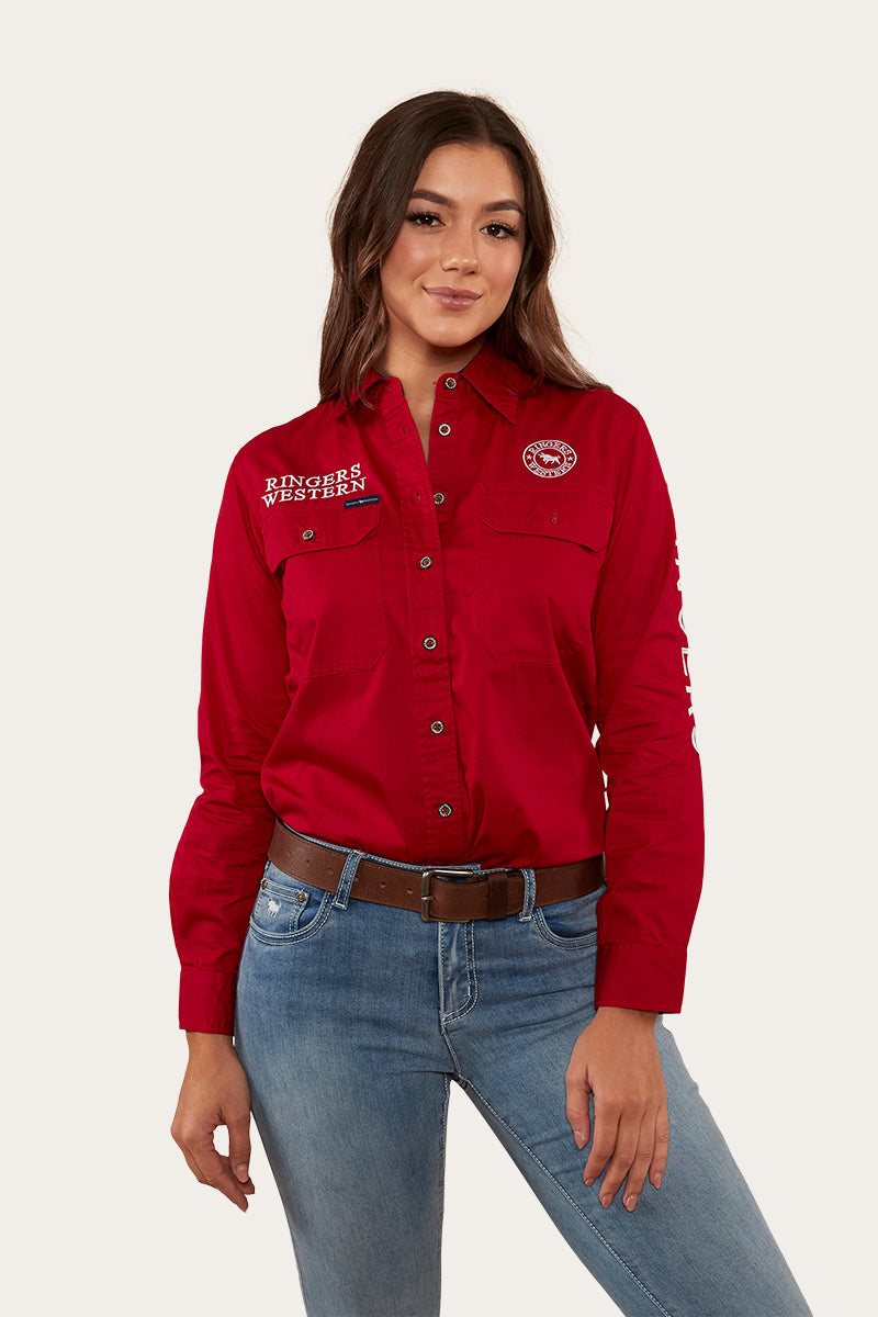 Signature Jillaroo Womens Full Button Work Shirt