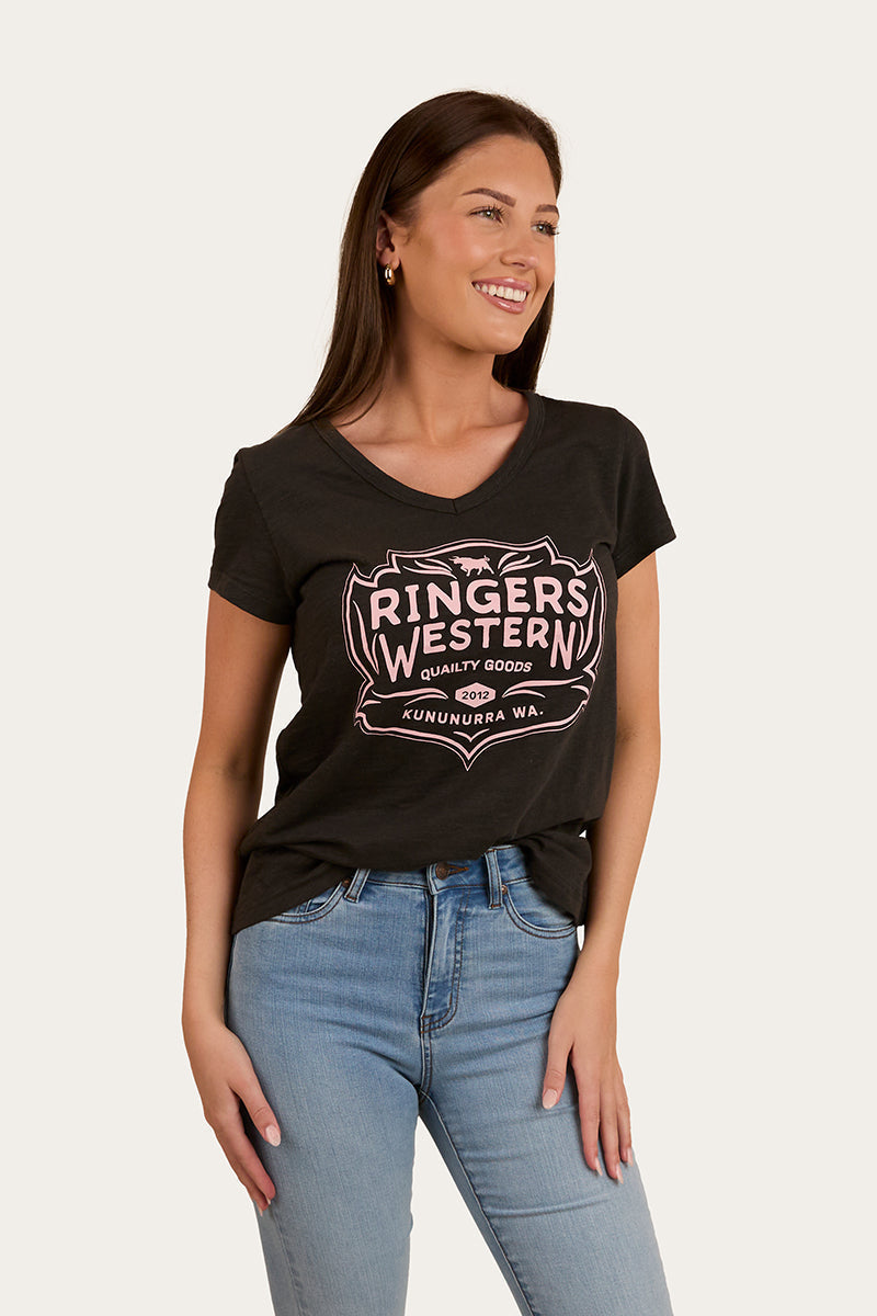 Quality Goods Womens V-Neck T-Shirt