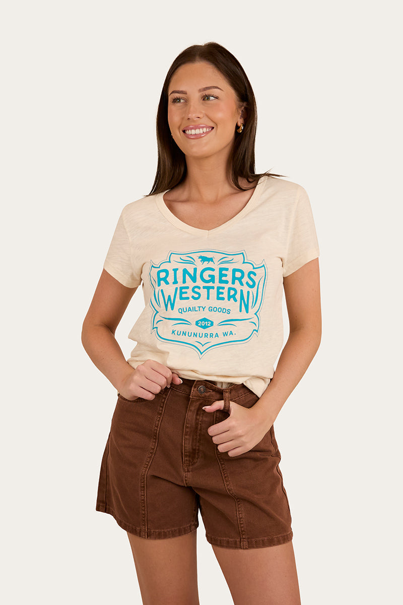 Quality Goods Womens V-Neck T-Shirt