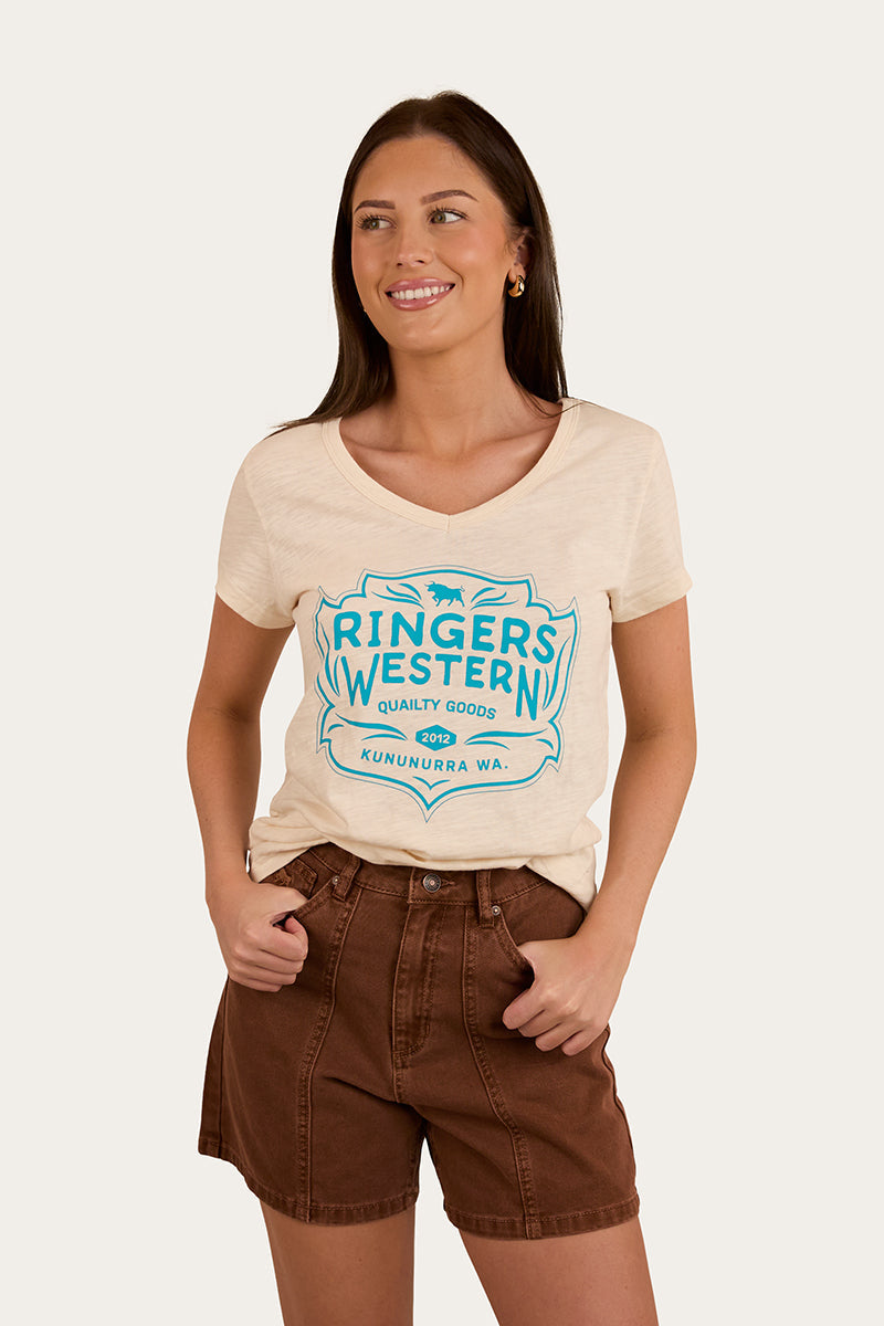 Quality Goods Womens V-Neck T-Shirt
